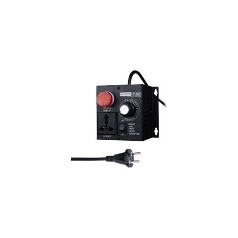Variateur de tension compact 4000W AC 220V – Réglage de vitesse, température et lumière – Protection contre surtensions