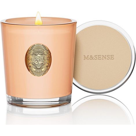 Duftkerze im Glas Neroli 290g Sojawachs Aromatherapie 55h Brenndauer