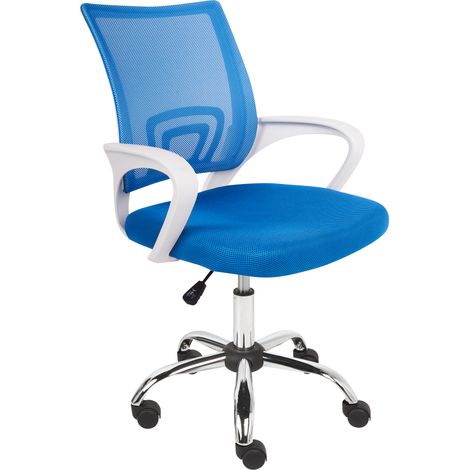 Silla de oficina escritorio giratoria con altura regulable azul Solid (1/5)