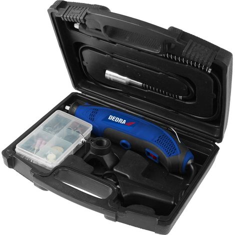 Mini broyeur DEDRA 170 W - Lot de 44 accessoires (1/3)