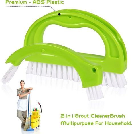 Brosse Nettoyage Joints Carrelage Poils Nylon 4 en 1 Nettoyage Profond (1/3)