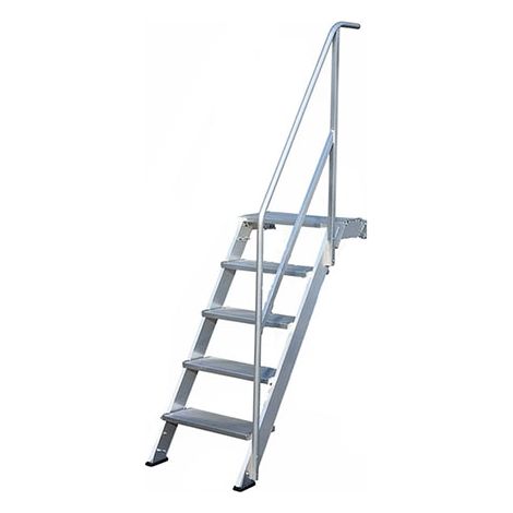 Scala industriale 9 gradini - Altezza raggiungibile 1.82m - Inclinazione 45° - SCA7346/09