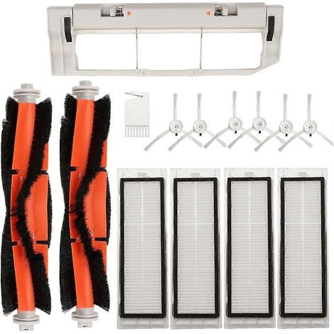 Compatible avec l'aspirateur robot Mi 1/1S SDJQR01RR SDJQR02RR SDJQR03RR, ainsi qu'avec les aspirateurs à filtre à brosse Roborock E3, S4, S4 Max et S5. (1/5)