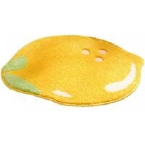 (400 × 600 × 30 mm) Tapis de sol de salle de bain en forme de fruit mignon - doux - petit tapis de sol en demi-cercle de fruits frais - Tapis absorbant antidérapant pour porte de salle de bain (1/4)