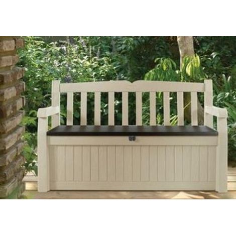 Cofre Baul Arcon Resina Keter Banco Jardin (1/4)