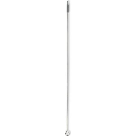 Support de plafond Delabie ECO L800mm pour support mural D16mm, finition en laiton