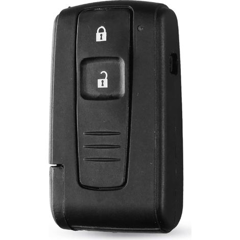 Coque porte-clés, accessoires de rechange pour clé, télécommande de voiture, 2 boutons, compatible avec Toyota Corolla – Vert (1/3)