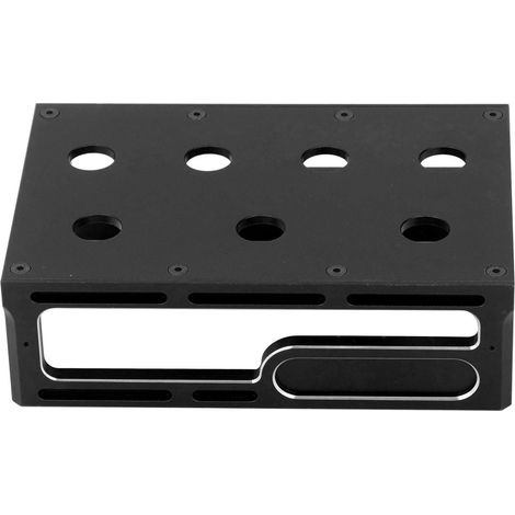Support de travail en alliage d'aluminium résistant à l'usure pour voitures RC 1/8 et 1/10, noir (1/5)