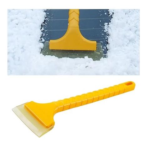 Long Handled Car Ice Scraper Snow Car Windscreen Frost Snow Brush Snow Shovel (1/5)
