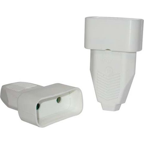 10 Tarjetas hembra 6a Blanc - Inotech