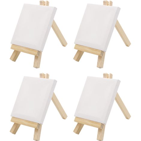 Chevalet en Bois Mini pour Peinture, Dessin, Décoration Maison et Mariage (1/5)