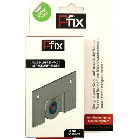 HSI Bilderhaken P-Fix zum kleben Kunststoff 9 x 5 cm 1 Stück