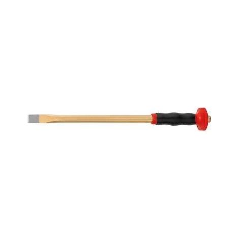 RENNSTEIG 361 253 1 SCALPELLO DA ELETTRICISTA CON PARAMANI, ORO/ROSSO, 250 MM