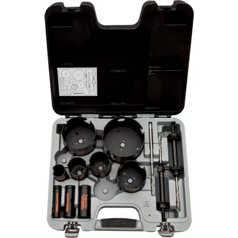Bahco Superior Universal Lochsägen Satz 19 bis 114 mm - 13 tlg. (1/3)