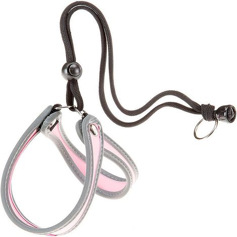 Ferplast AGILA 1-3 Pettorina ergonomica con chiusura con cordino. Vari colori e misure.. Variante 3 - Misure: A=B 42-50 cm - Rosa (1/5)