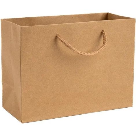 Bolsa pequeña horizontal de papel kraft