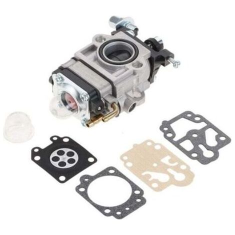 Carburateur Kit Réparation Débroussailleuse 43cc 52cc avec Joint Membrane Ampoule Tondeuse Taille Haie (1/4)