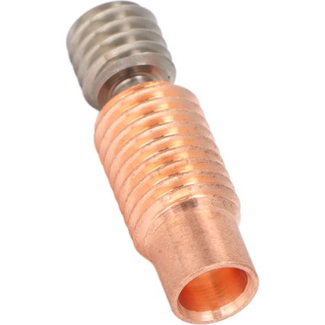 V6-Rohr aus roter Kupferlegierung, Bimetallisolierung, 3D-Druckteile, Gewindeversion (1/5)