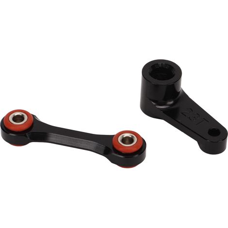 Jeu de leviers de servo en alliage d'aluminium pour ARRMA 1/7 1/8, compatible 23T, robuste et facile à installer. (1/5)