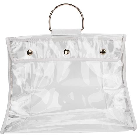 Transparente, wasserdichte und staubdichte Tasche, tragbarer, feuchtigkeitsbeständiger Kleiderschrank-Organizer Typ C (1/5)