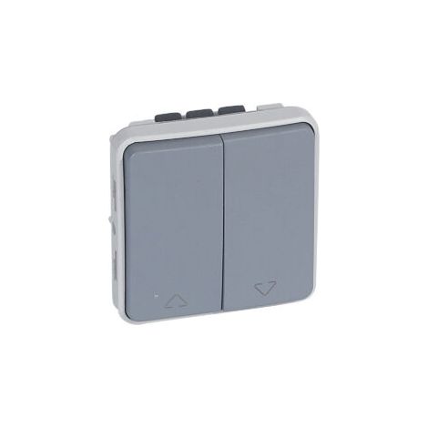 LEGRAND 069538 PLEXUS Commutateur d'obturateur I/O gris