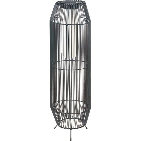 Solarbetriebene Laterne DONGWE 70 cm Schwarz