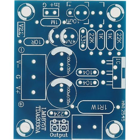 LM1875T DIY-Kit 20W Mono-Kanal HiFi-Audioverstärkerplatine (1/5)
