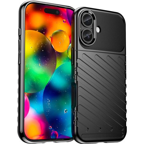 Cover posteriore per iPhone 17 Thunder Case - nera (1/5)