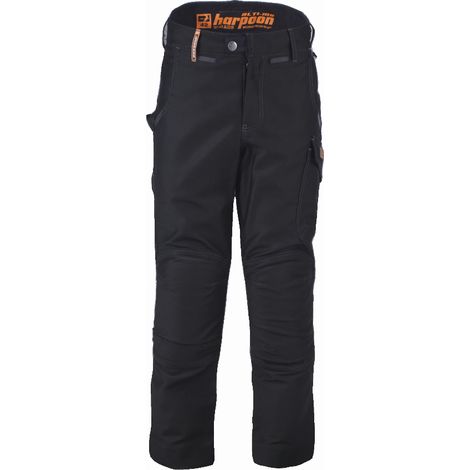 Harpoon Alti Moleskine Pantaloni BOSSEUR - nero - taglia 42 - 11280-004