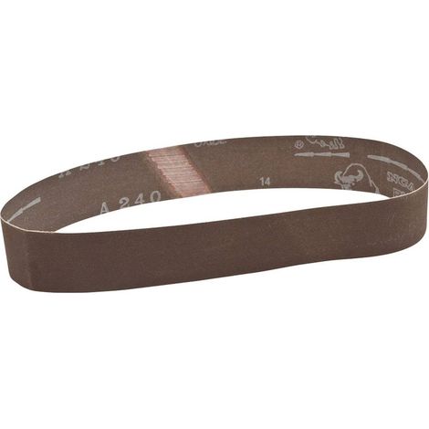 Cinta de lijar Holzmann sbrsg760k240 óxido de aluminio 40x760 mm