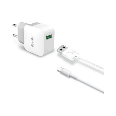 Cargador portátil Celly TCUSBTYPEC Blanco 8021735723882 S5623126 Celly
