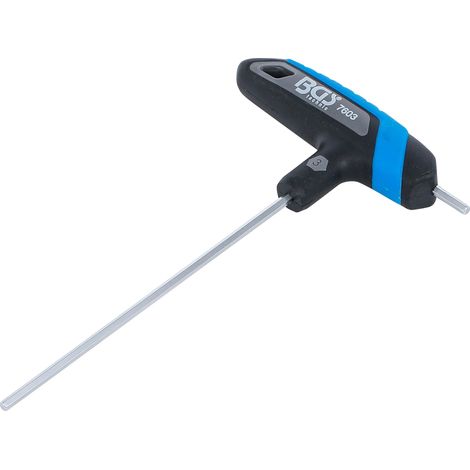 Destornillador BGS 7603 mango en T acero cromo 115 mm (1/4)