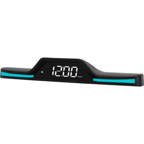 Compteur de vitesse GPS LED pour voiture avec affichage de la vitesse (MPH), de l'autonomie, de l'alarme de survitesse et indicateur de vitesse numérique HUD. (1/5)