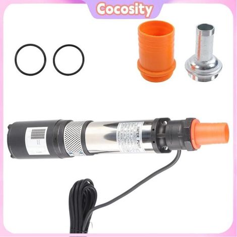 Pompe à eau solaire - COCOSITY - 180 W - Grand débit - Corps inox - Faible consommation (1/5)