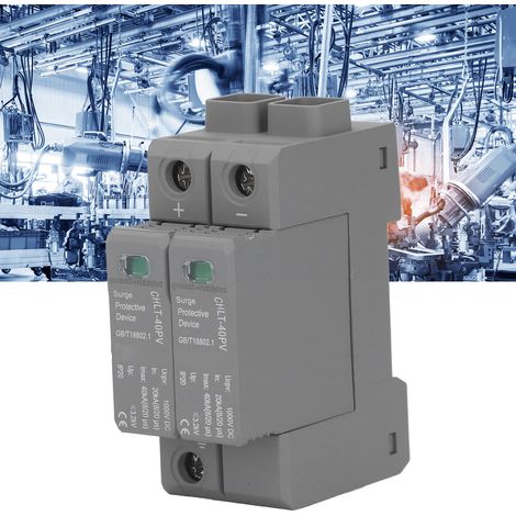 CHLT-40PV DC Photovoltaik-Überspannungsschutz 1000 V 20 kA-40 kA/2P (1/5)