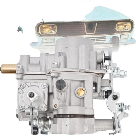 Vergaser, Metall, Kompatibel mit Renault R12, Herstellernummer 14186001, Austauschnummer 14186001, Geeignet für Modelle von 1969-1995 (1/5)