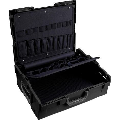 Boîte à outils vide 442x357x151mm – En ABS résistant – Empilable et facile à transporter – Protection contre la pluie – Sortimo (1/2)