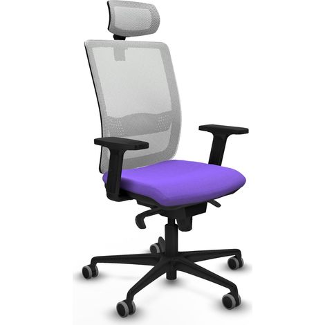 Silla piqueras y crespo Haches negro espuma alta densidad (1/2)