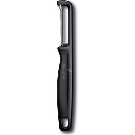 Victorinox Lota pelaverdure lama dentellata doppio taglio nero (1/3)