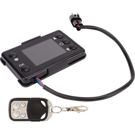 适用于Chauffage Stationnement Diesel Avec Monitor LCD Télécommande Pour Voiture Camion Bateau (1/2)