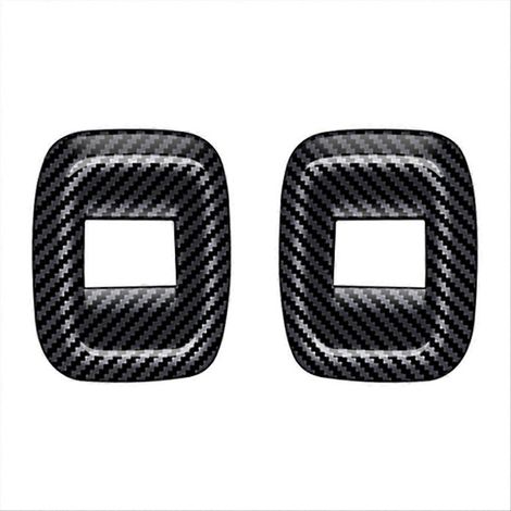 Autocollant de garniture de cadre d'interrupteur de rideau de porte centrale pour Suzuki en fibre de carbone (1/5)