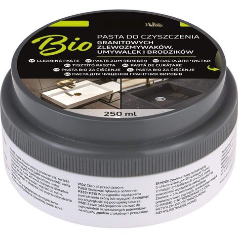 Pâte pour le nettoyage des éviers et receveurs de douche en granit 250 ml
