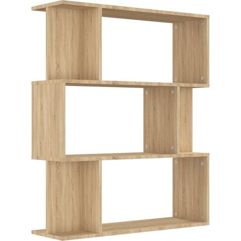 Libreria/Divisorio Rovere Sonoma 80x24x96 cm Legno Ingegnerizzato vidaXL
