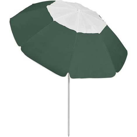 Maison Exclusive - Parasol de plage vert 300 cm (1/5)