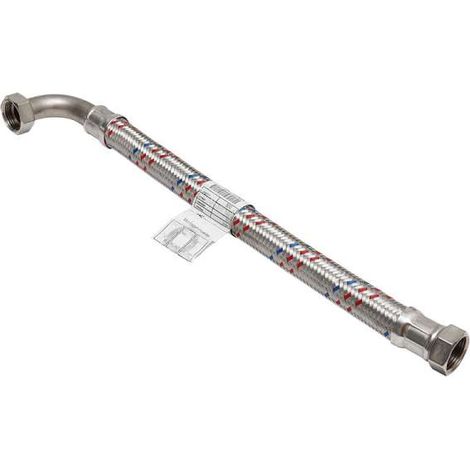 Meibes meiflex Panzerschlauch DVGW 1" IG x 1" Bogen 500 mm 5627.1234.50