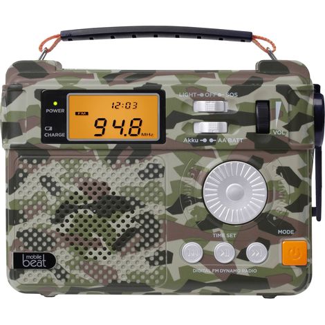 Silva Schneider SOS 223 BT Radio d'urgence FM, ondes moyennes, ondes courtes (OC) radio d'urgence, AUX, HF, FM, MF, USB (1/3)