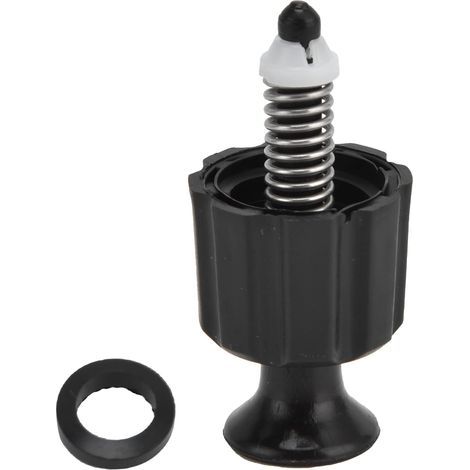 Pressure Relief Valve Accessory for Automatic Safety Valve, Safe and Reliable PP Pressure Relief Valve for 3L, 5L, 8L Backpack Sprayers, 5cm (Black) (1/5)