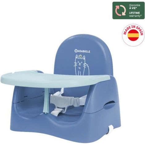 Rehausseur Badabulle de chaise Chat - Pliage Compact - Universel - De 6 a 36 mois (1/5)