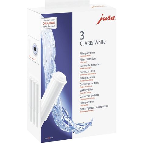 JURA Cartouche filtrante Claris white, paquet de 3 (1/6)