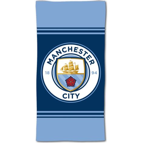 Toalla de playa grande del Manchester City Fana de secado rápido (1/2)